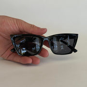 Black Rectangle Sunglasses