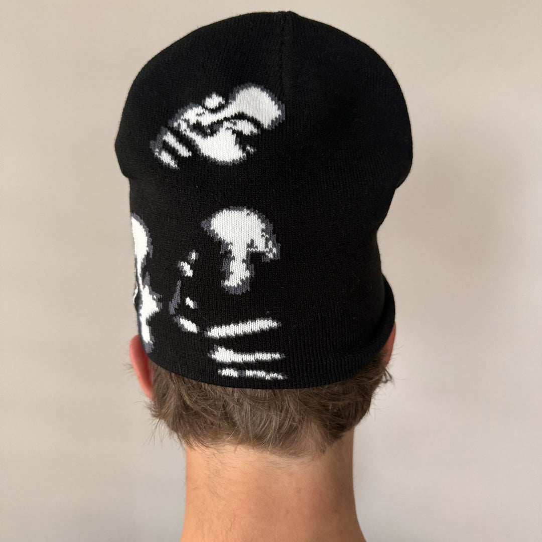 Graphic Grunge Beanie