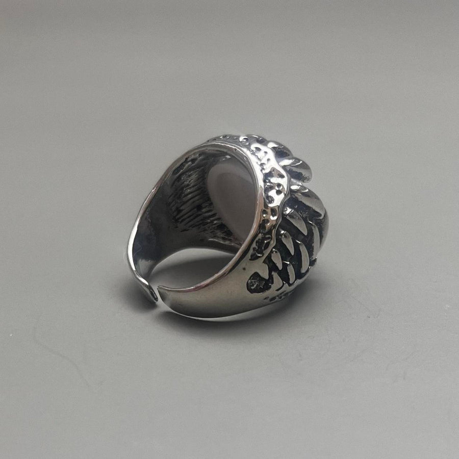 Silver Eye Statement Ring