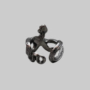 Silver Serpent Ring