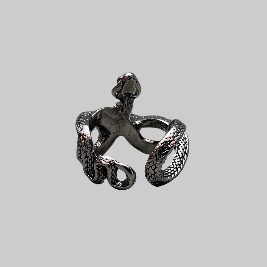 Silver Serpent Ring