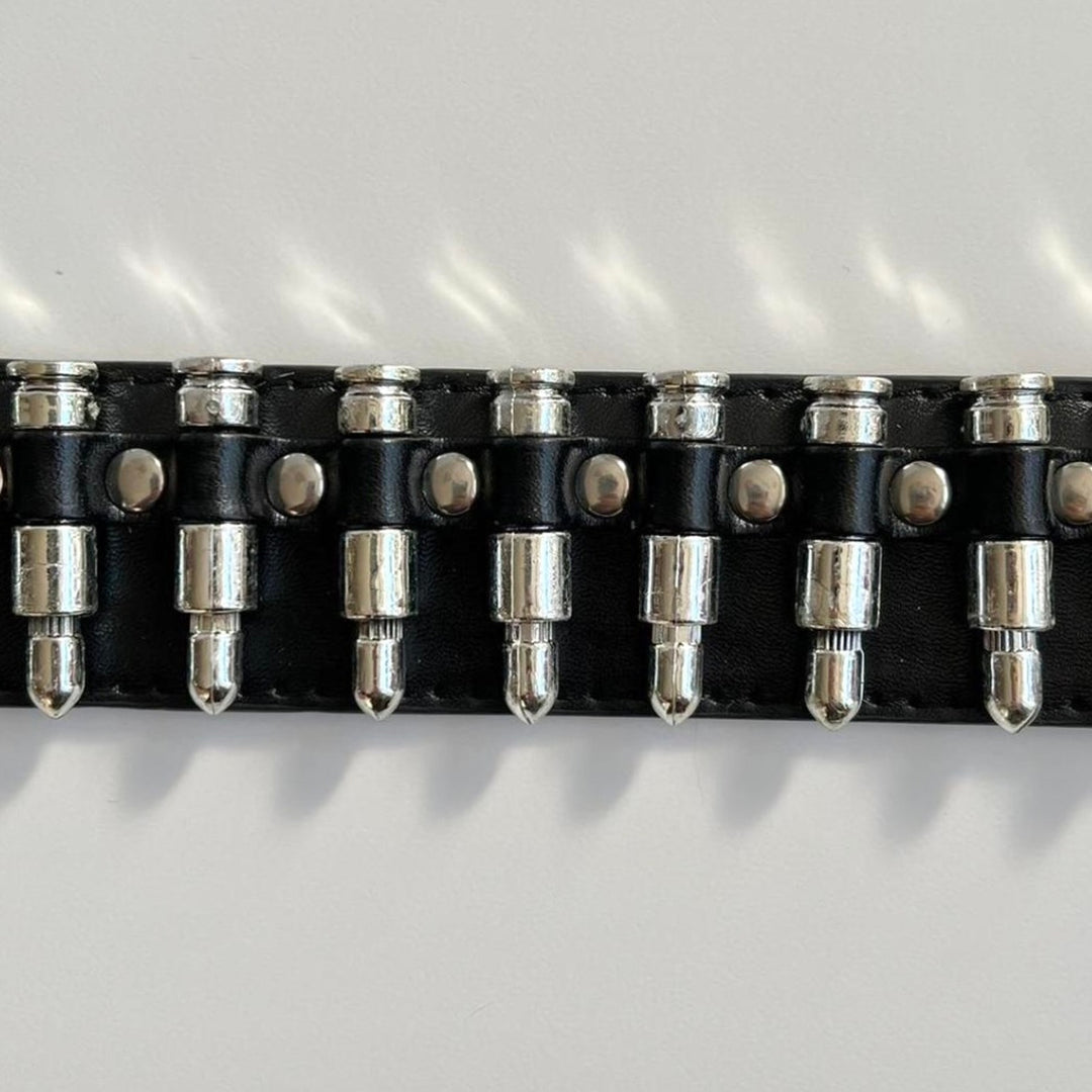 Black Studded Punk Belt - Rynor