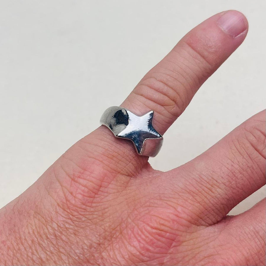 Silver Star Ring