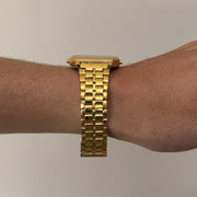 Gold Digital Watch