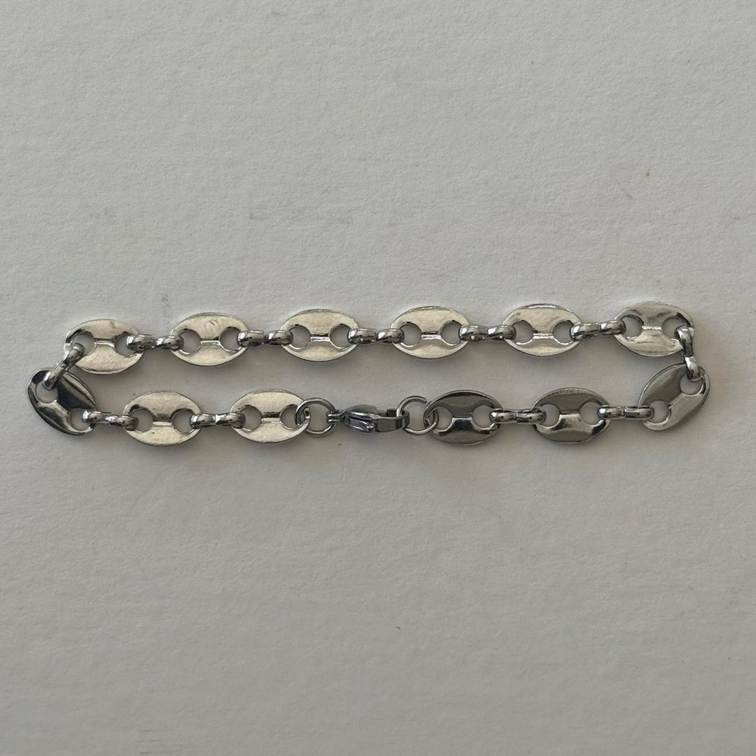 Silver Oval Link Bracelet - Rynor