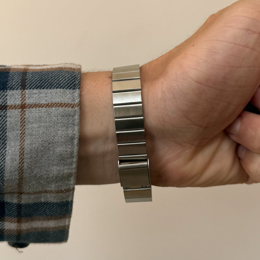 Square Black Dial Watch
