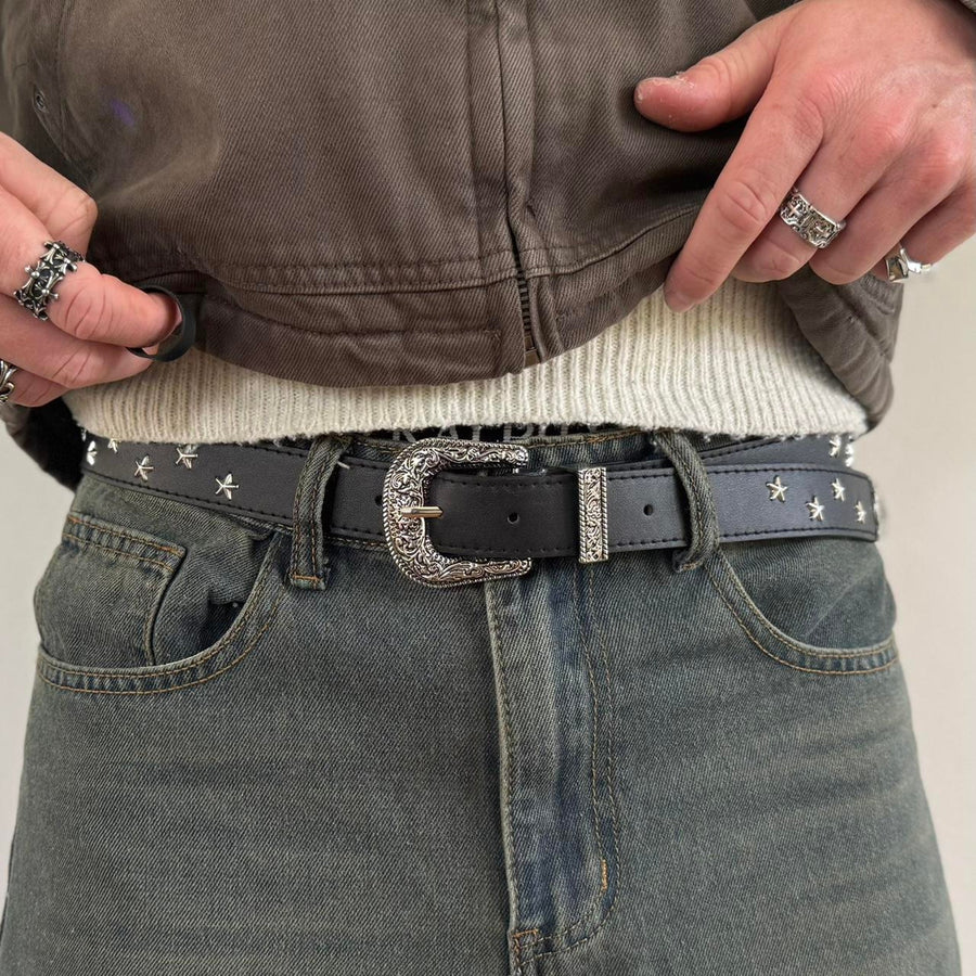 Black Star Western Belt