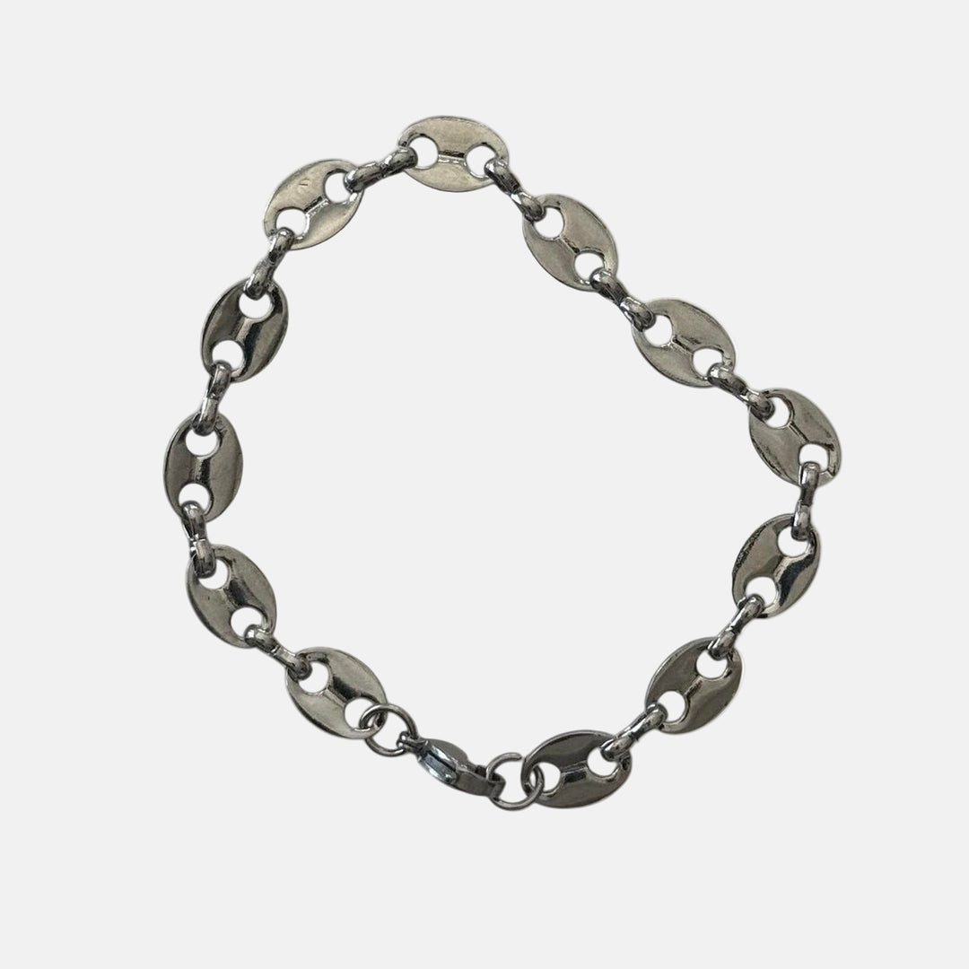 Silver Oval Link Bracelet - Rynor