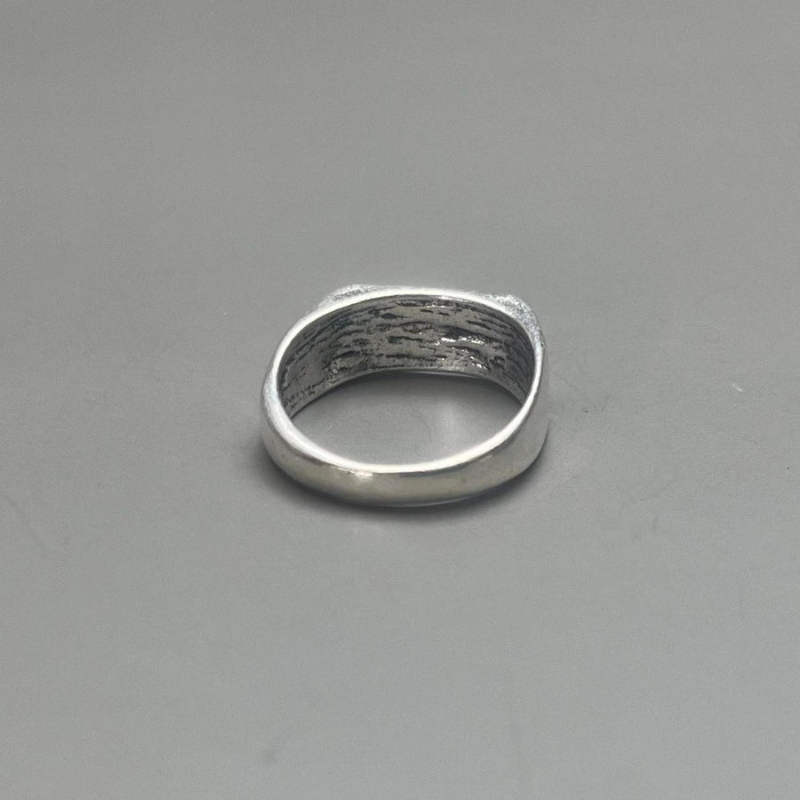 Silver Spade Ring
