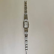 Engraved Silver Watch