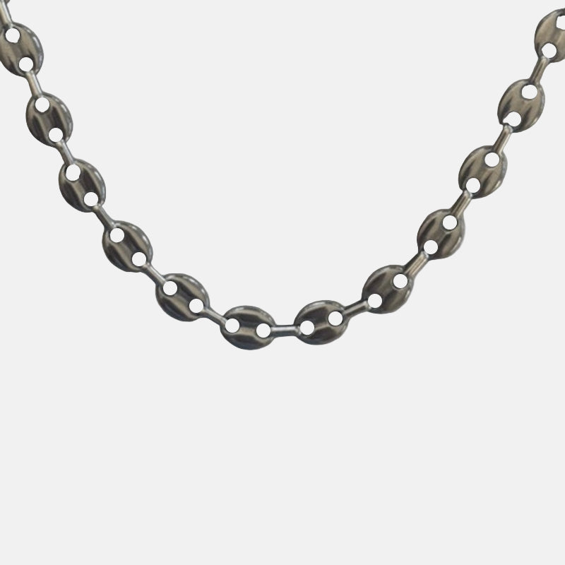Silver Oval Link Chain