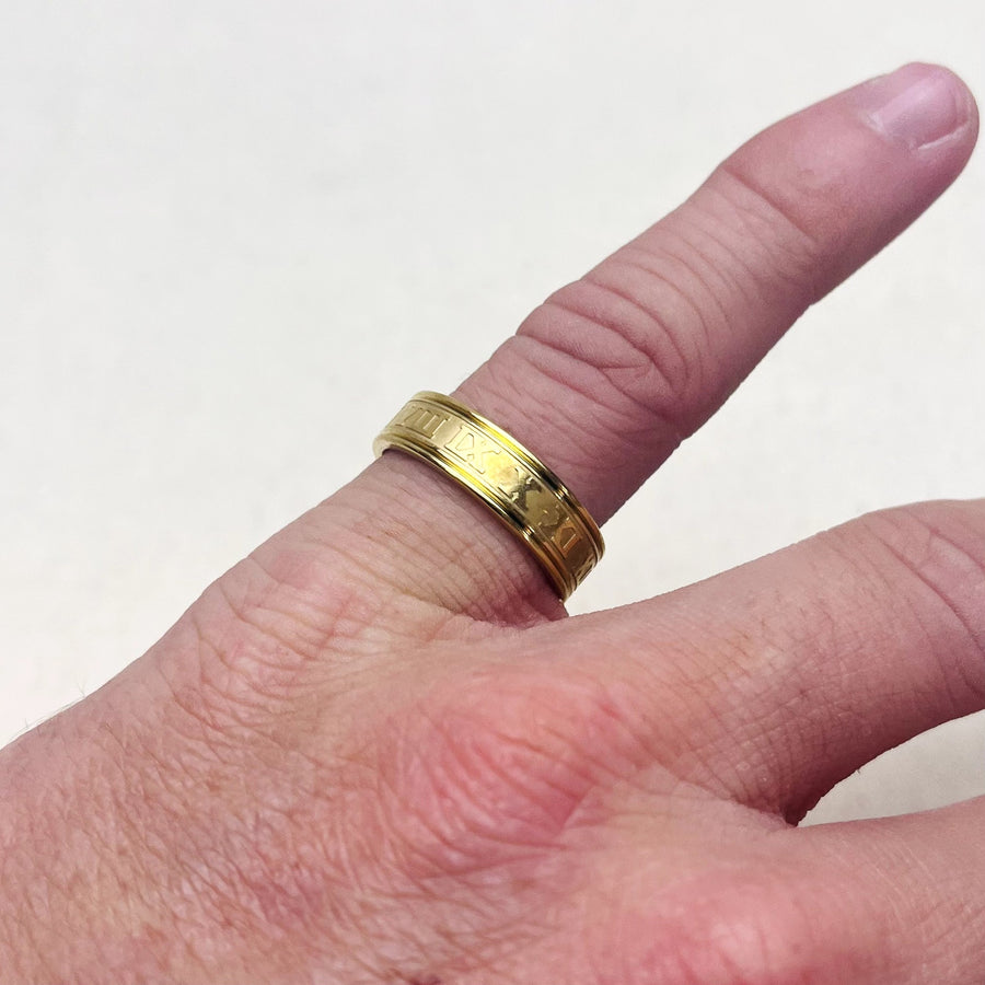 Engraved Band Ring