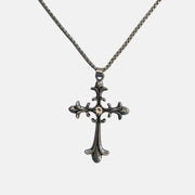 Gothic Cross Pendant Necklace
