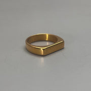 Minimalist Rectangular Bar Ring