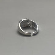 Silver 8-Ball Ring