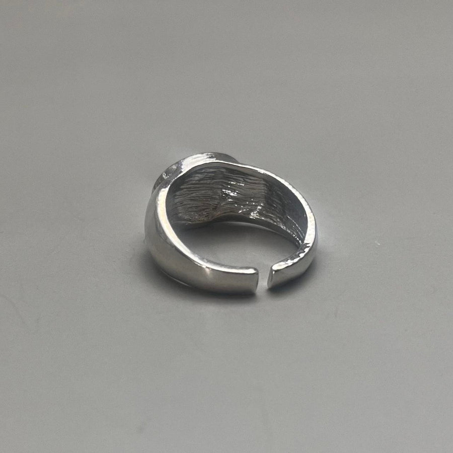 Silver 8-Ball Ring