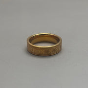 Engraved Band Ring