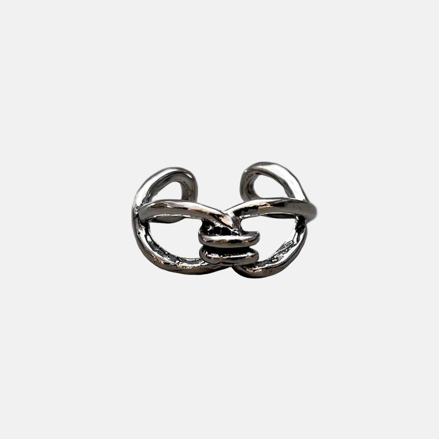 Silver Link Ring