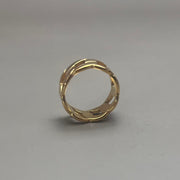 Gold Twist Band Ring