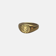 Gold Sunburst Ring
