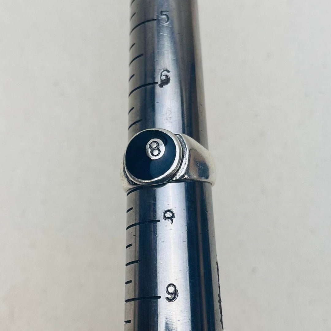 Silver 8 - Ball Signet Ring - Rynor