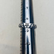 Silver Star Band Ring