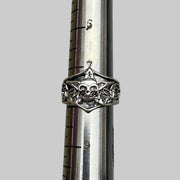 Silver Gothic Star Ring