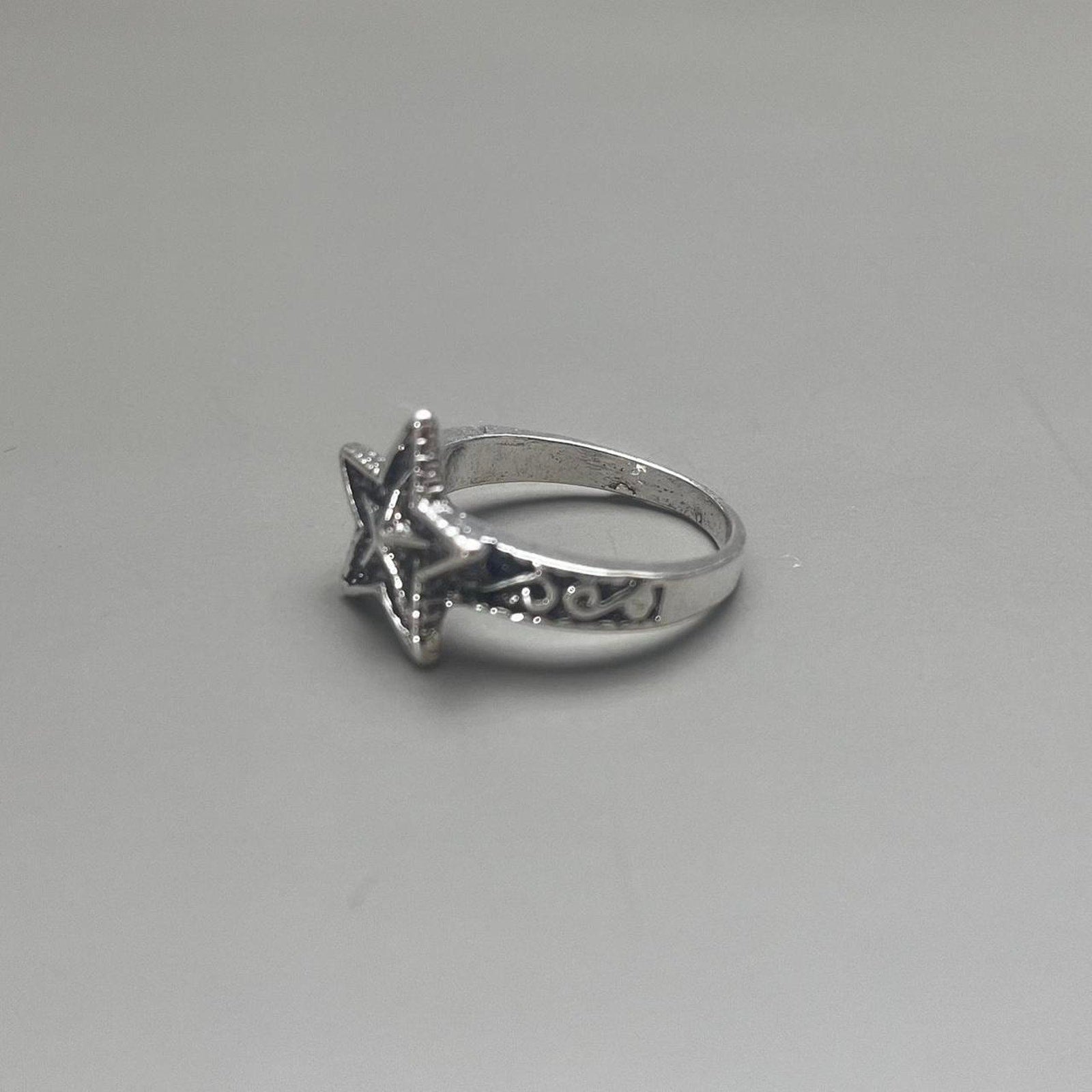 Silver Double Star Ring - Rynor