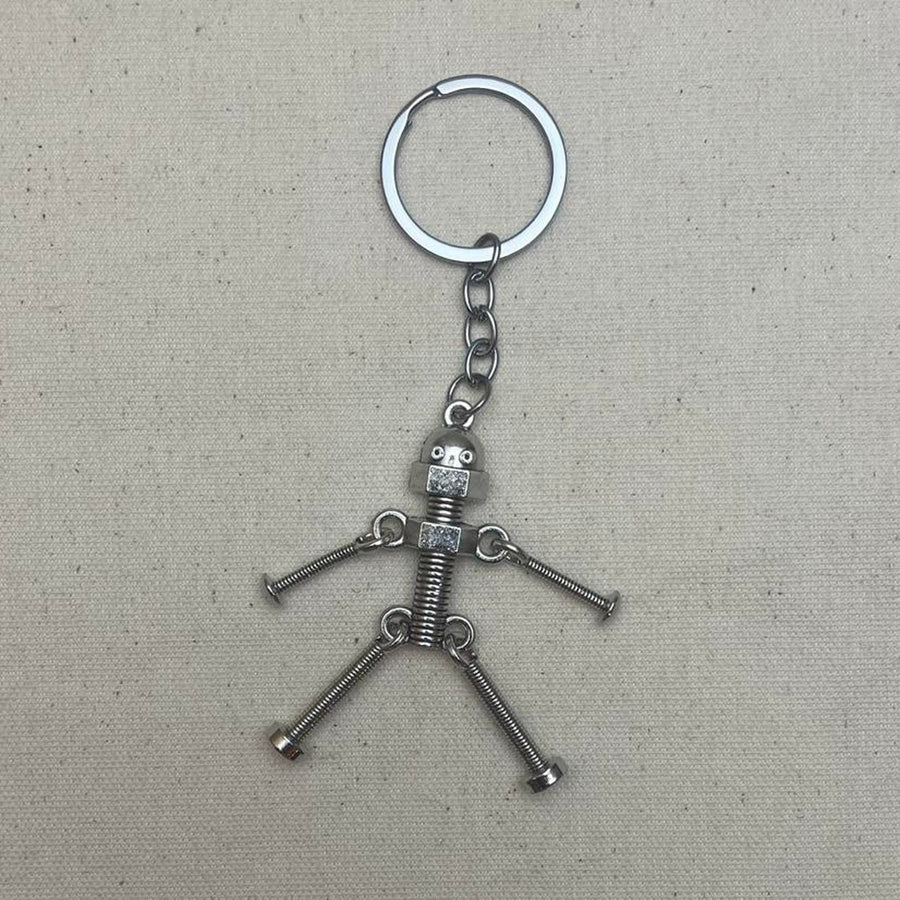 Screw Robot Keychain