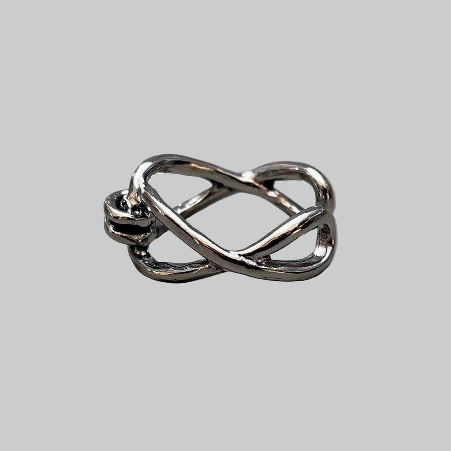 Silver Link Ring