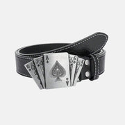 Ace of Spades Playing Card Belt