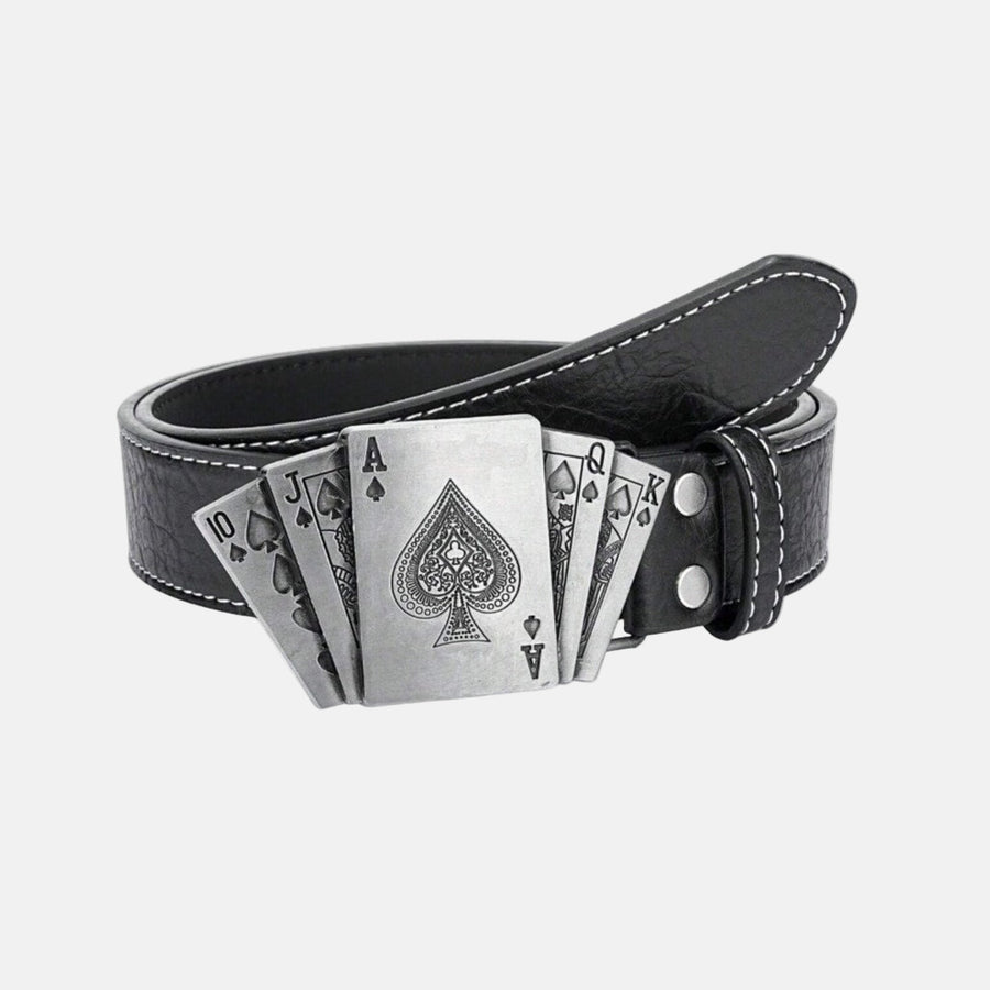 Ace of Spades Playing Card Belt