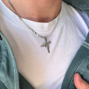 Gun Pendant Necklace