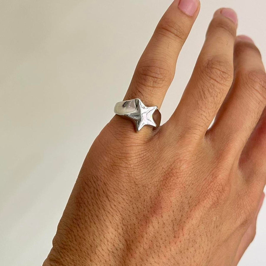 Silver Star Ring