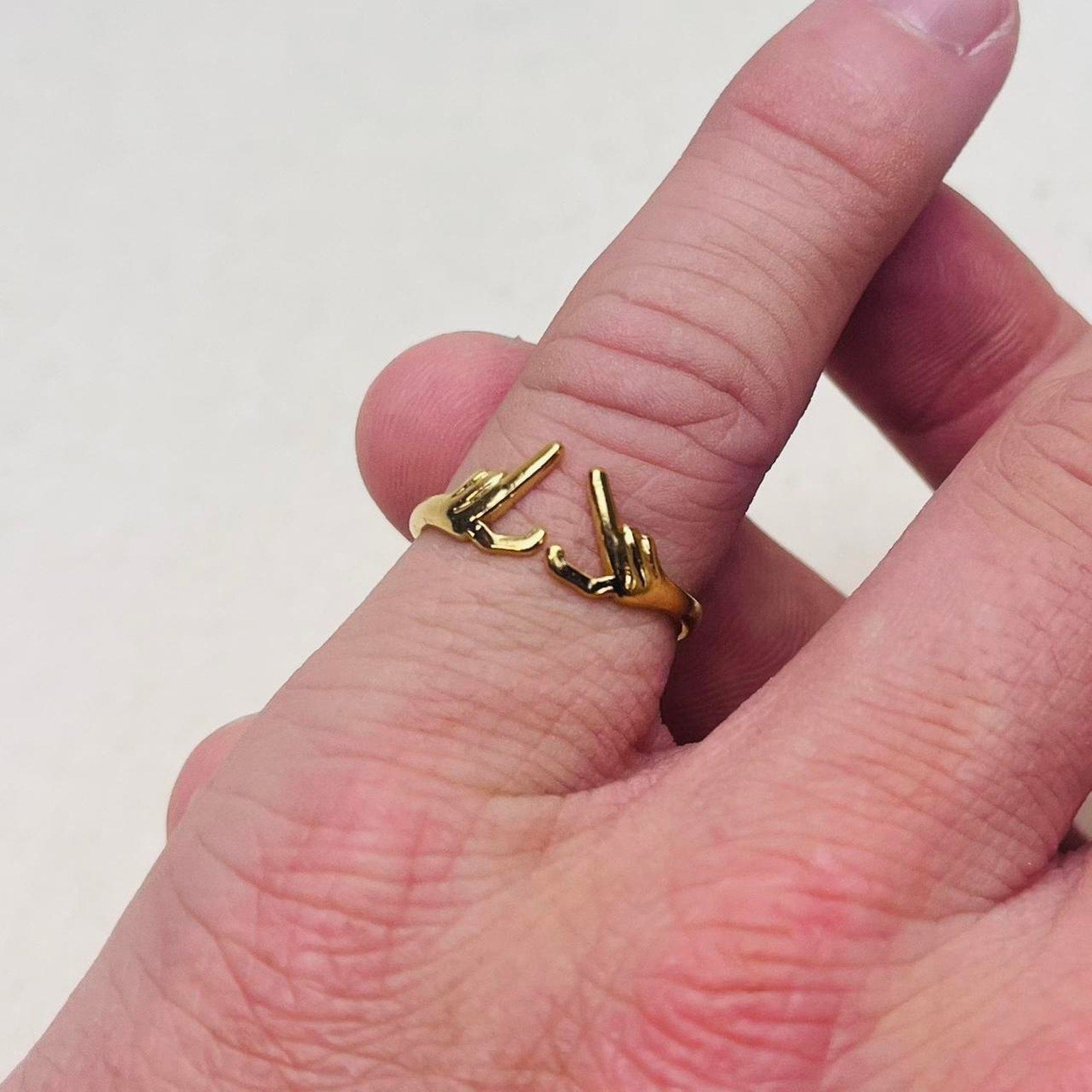 Gold Dolphin Ring