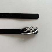Rynor Chrome Buckle Belt