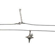 Silver Star Pendant Necklace