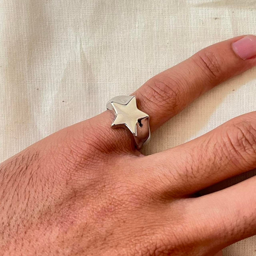 Silver Star Ring