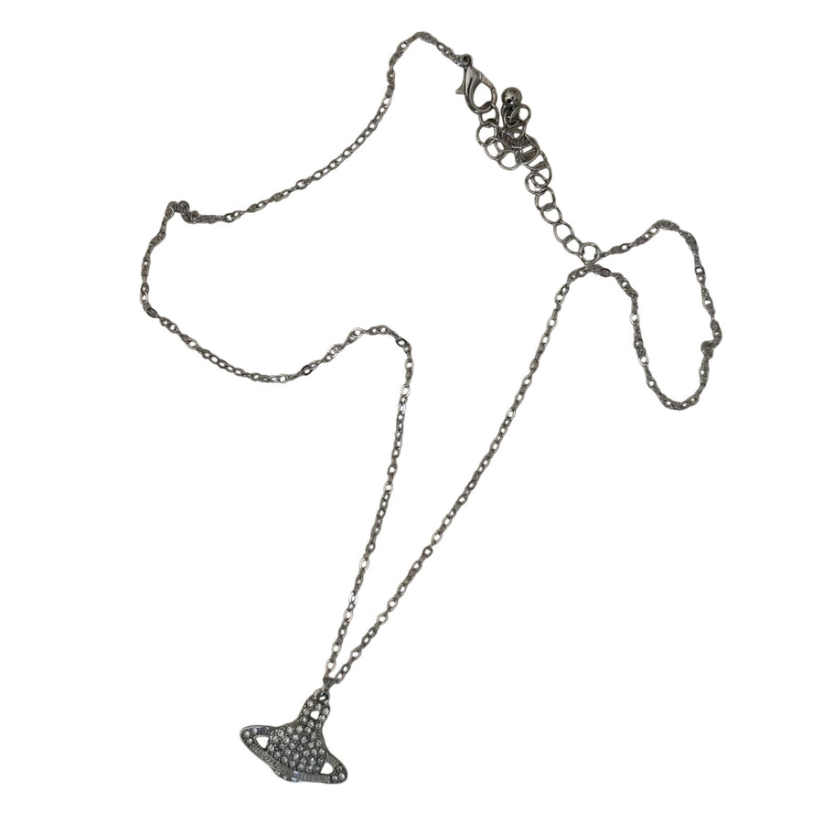 Silver Orb Pendant Necklace