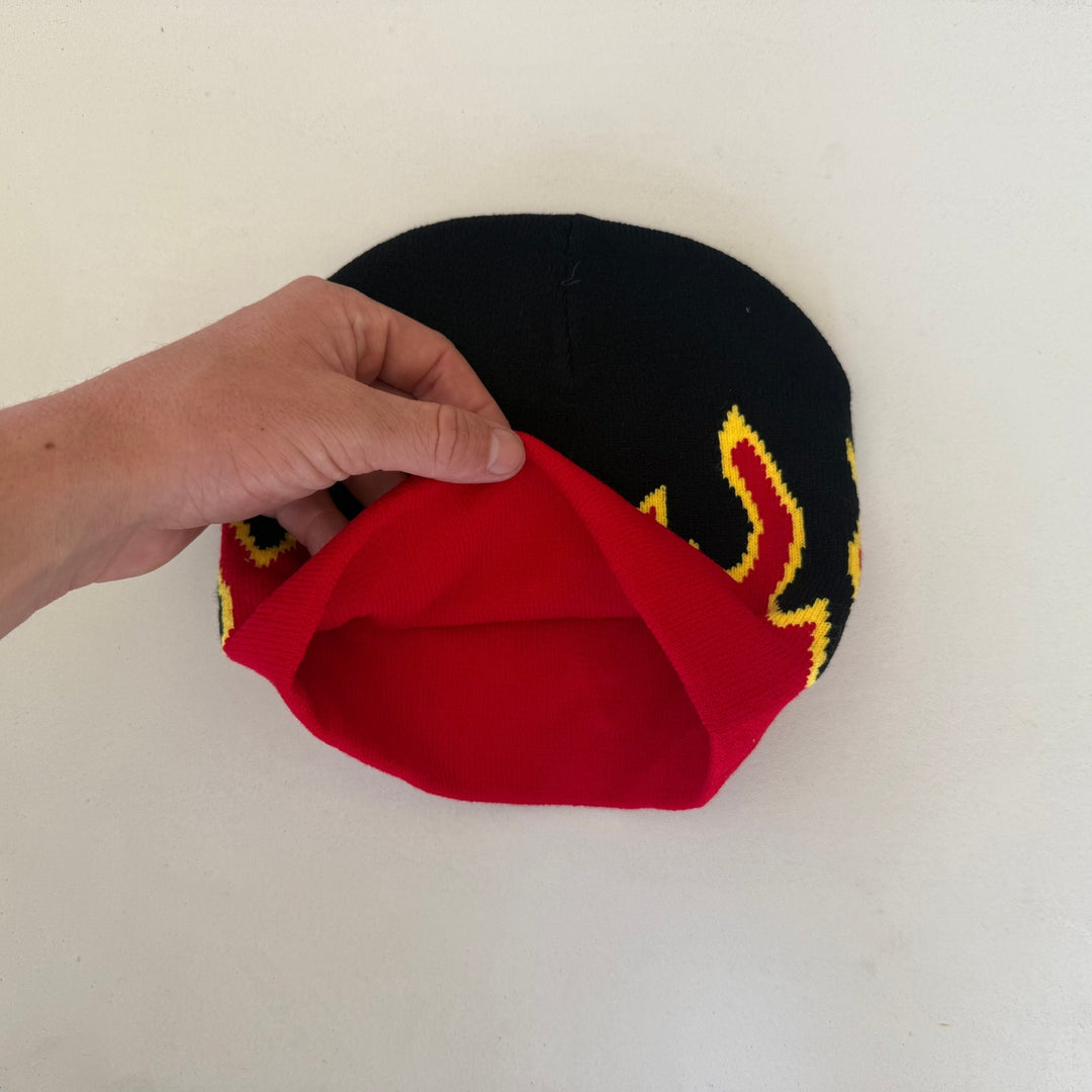 Flame Knit Beanie