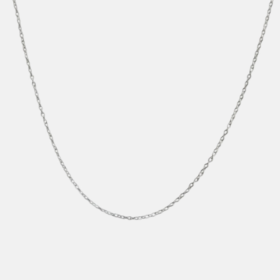 Thin Silver Necklace - Rynor