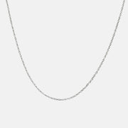Thin Silver Necklace
