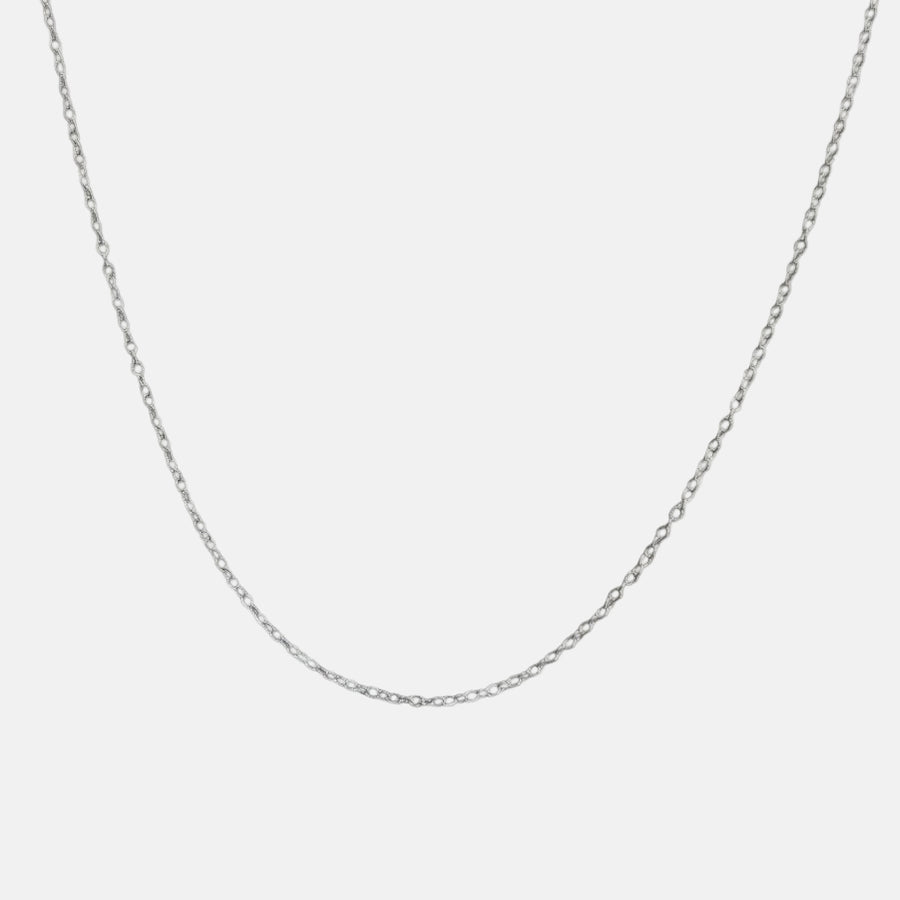 Thin Silver Necklace