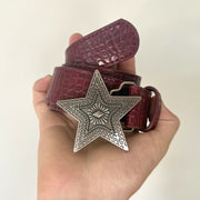 Star Buckle Belt