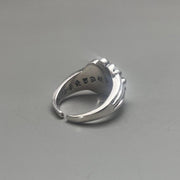 Silver Flower Ring