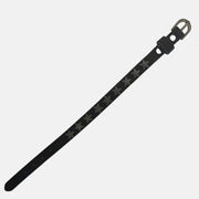 Black Star Leather Bracelet