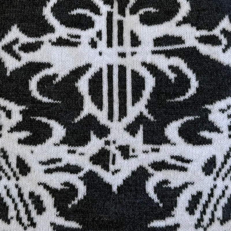 Tribal Gothic Cross Beanie