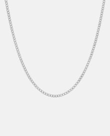 Zilverkleurige schakelketting